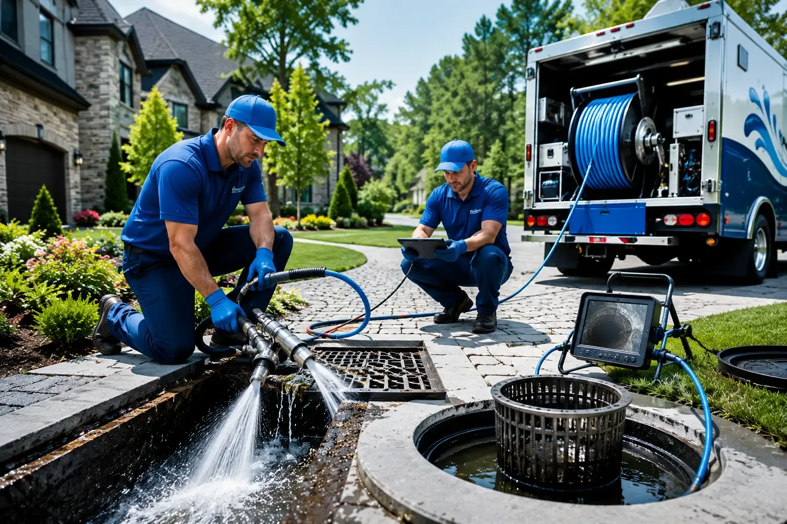 Local outdoor drain cleaning professionals in Linden, CA